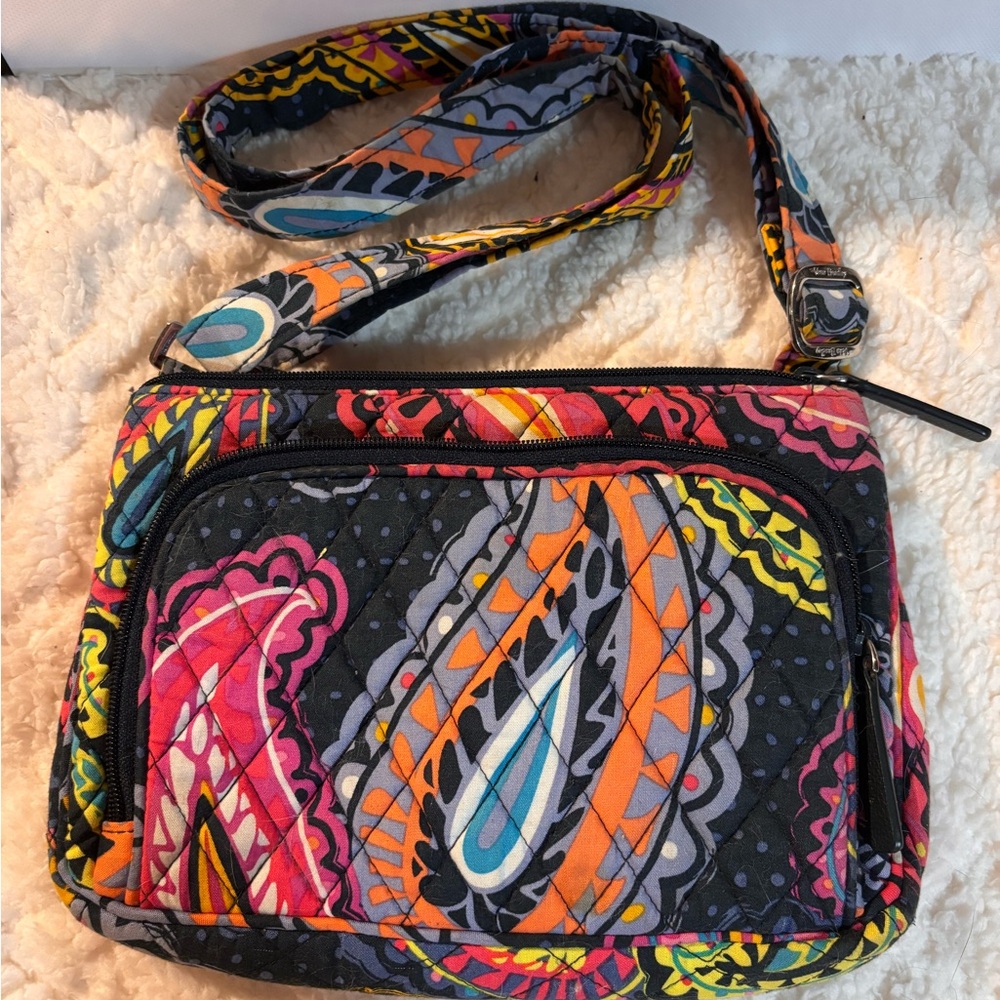 Vera B. Vibrant Multicolor Cross Body.